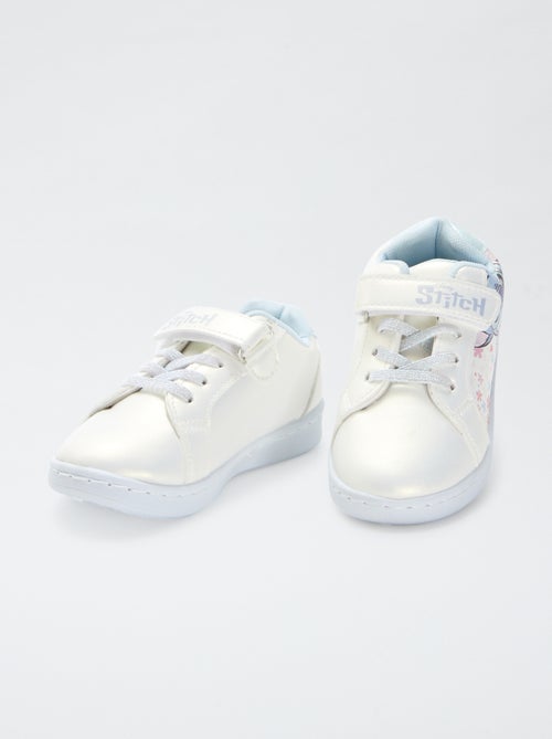 Baskets à scratch + lacets élastiqués 'Stitch' 'Disney' - Kiabi