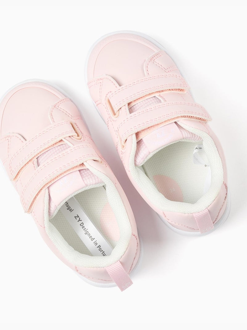 Baskets à scratch My First Sneaker 1996 Rose clair - Kiabi