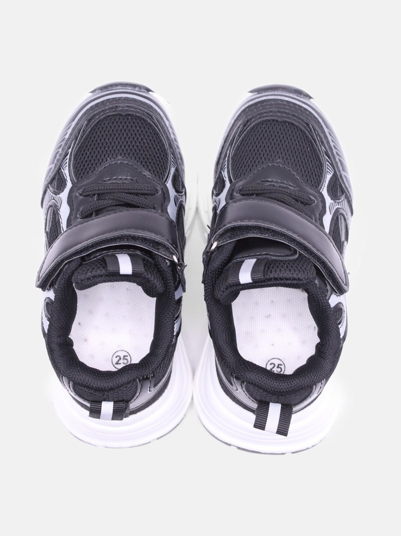 Baskets à scratch Noir - Kiabi