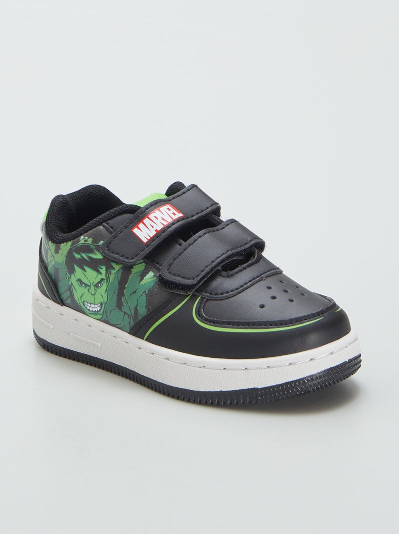 Baskets à scratchs 'Hulk' Noir - Kiabi