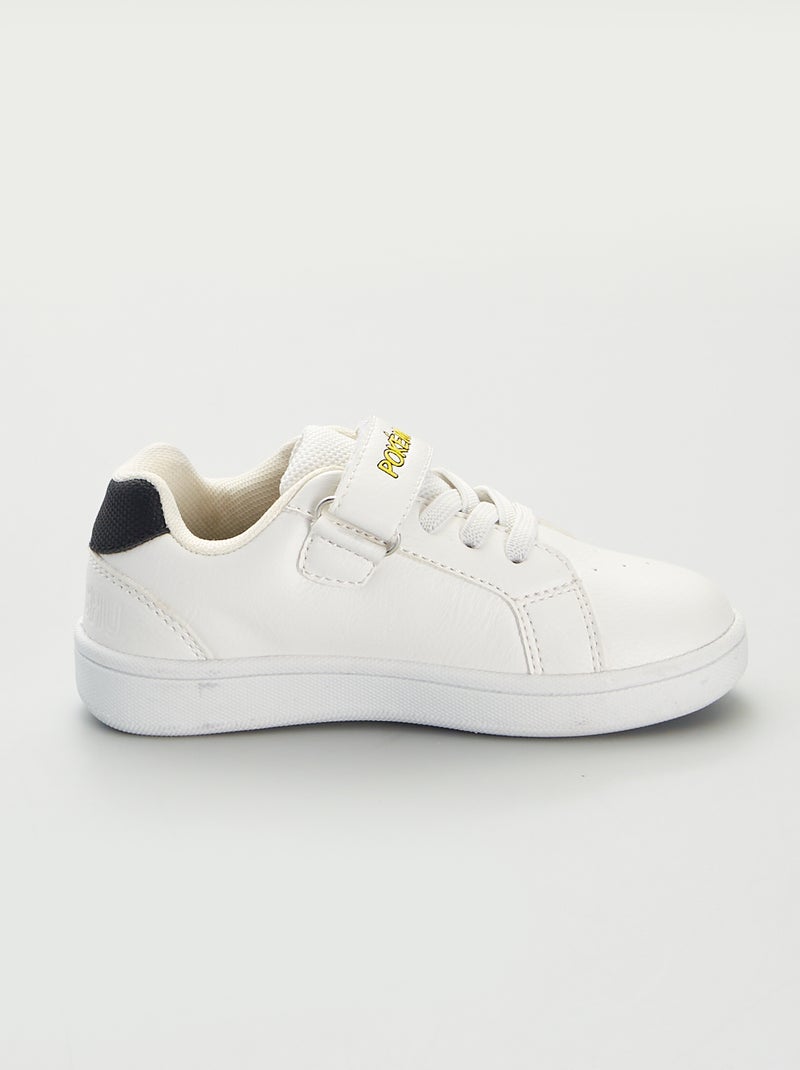 Baskets à scratchs 'Pikachu' 'Pokemon' blanc - Kiabi