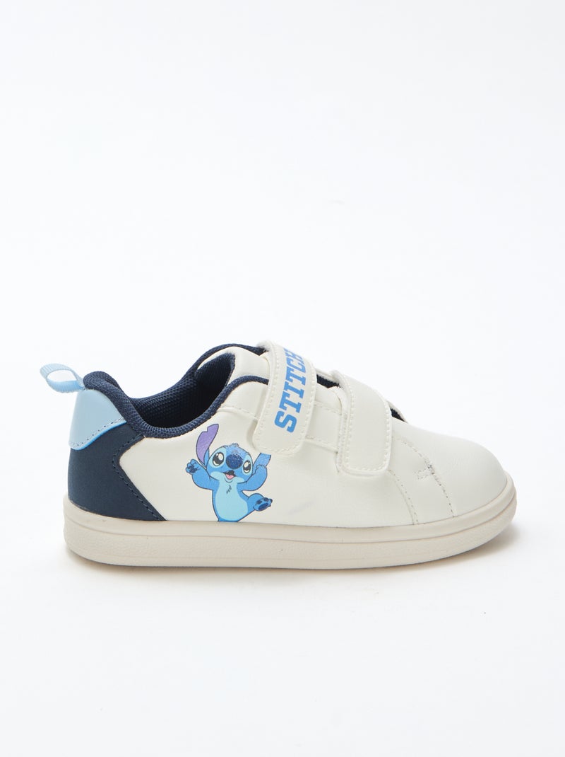 Baskets à scratchs 'Stitch' 'Disney' Blanc - Kiabi
