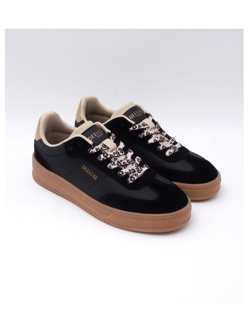 Baskets à semelle contrastante, style sportswear tendance 'deeluxe' - Kiabi Baskets à semelle contrastante, style sportswear tendance 'deeluxe' - Kiabi