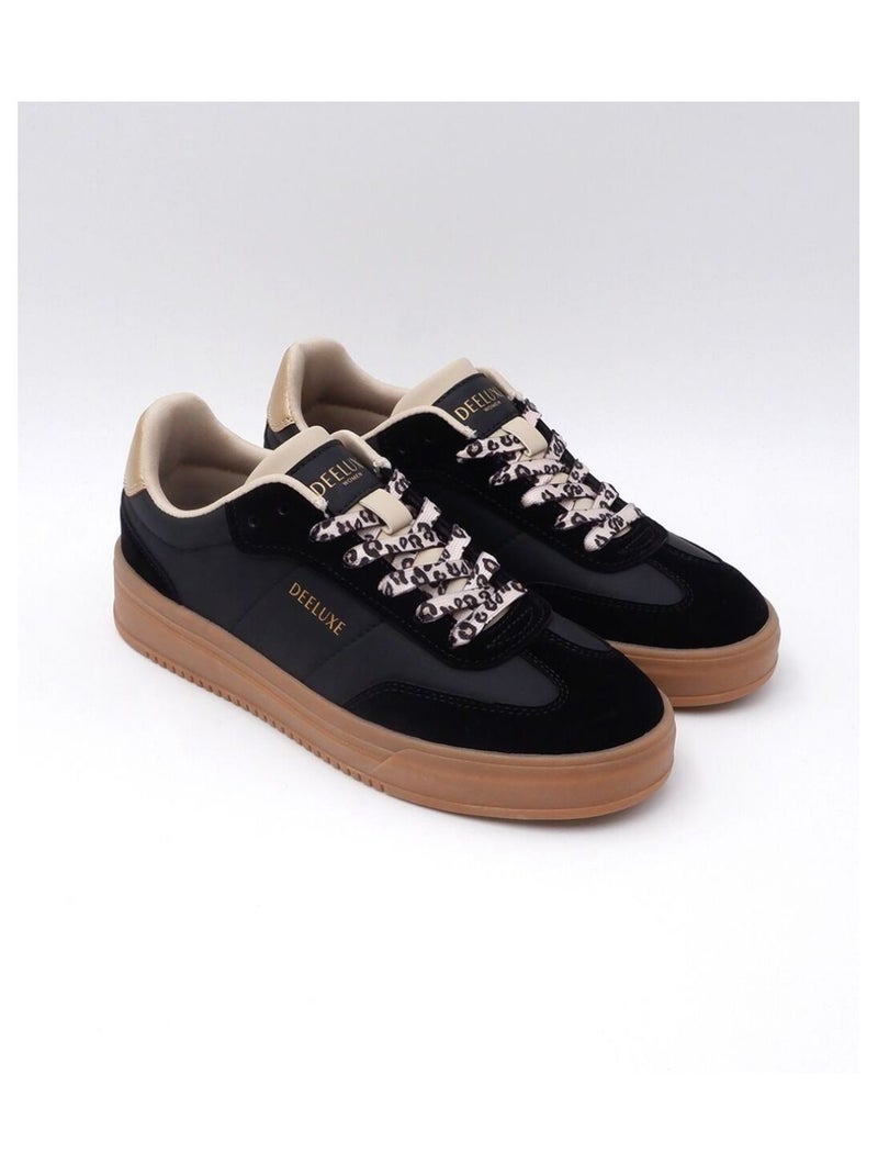Baskets à semelle contrastante, style sportwear tendance
 'Deeluxe' Noir - Kiabi