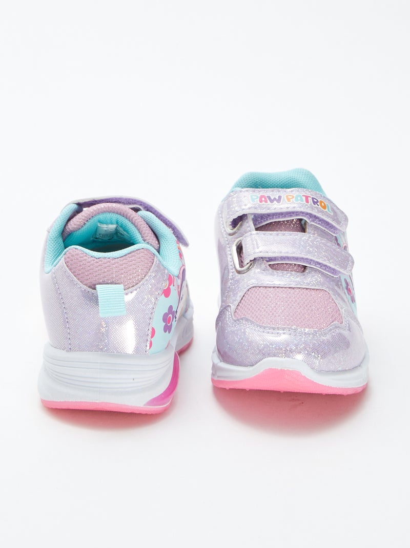 Baskets à semelles lumineuses 'Pat 'Patrouille' VIOLET - Kiabi