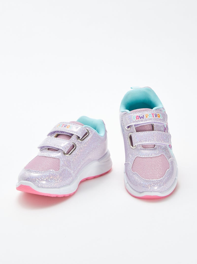 Baskets à semelles lumineuses 'Pat 'Patrouille' VIOLET - Kiabi
