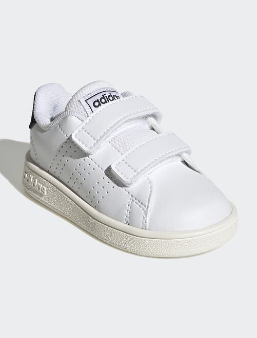 baskets bebe garcon avec motif colore - adidas advantage blanc baskets et  tennis bebe