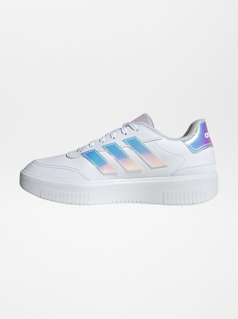 Baskets 'adidas' 'courtblock' blanc - Kiabi