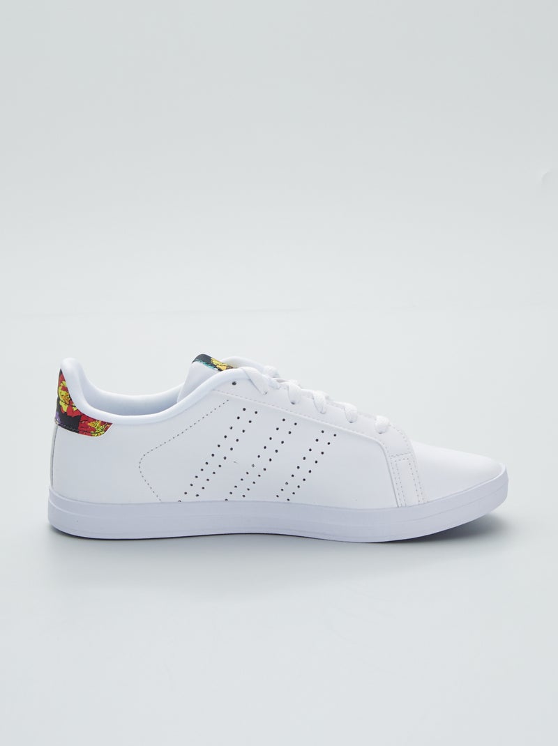 Baskets 'adidas Courtpoint Base'  imprimées Blanc - Kiabi