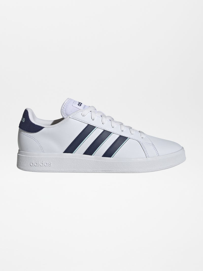 Baskets 'adidas' grand court Blanc - Kiabi