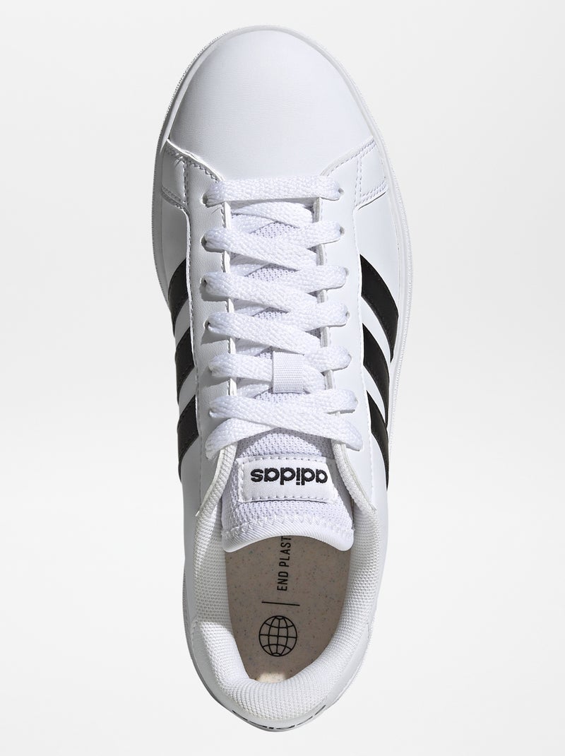 Baskets 'adidas' grand court Blanc - Kiabi