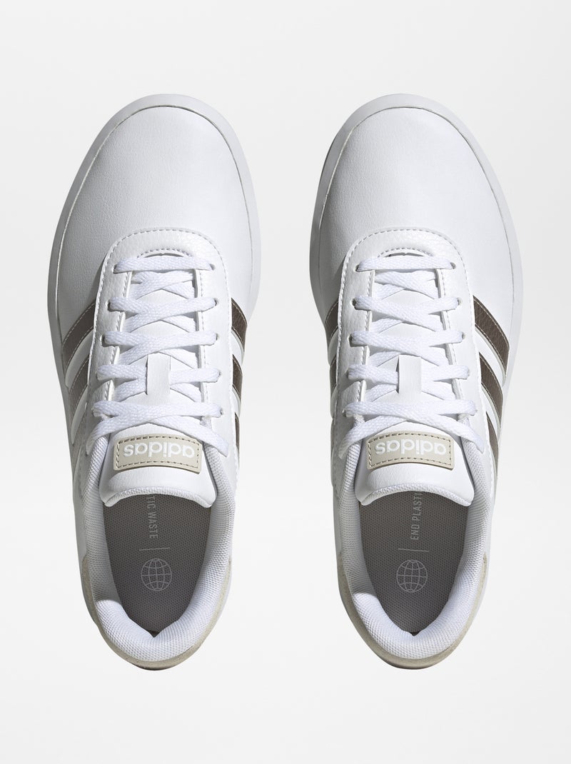 Baskets 'adidas' grand court Blanc - Kiabi