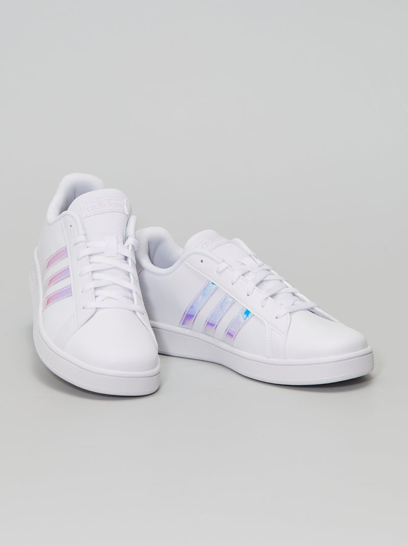 Baskets 'adidas Grand Court K' blanc - Kiabi