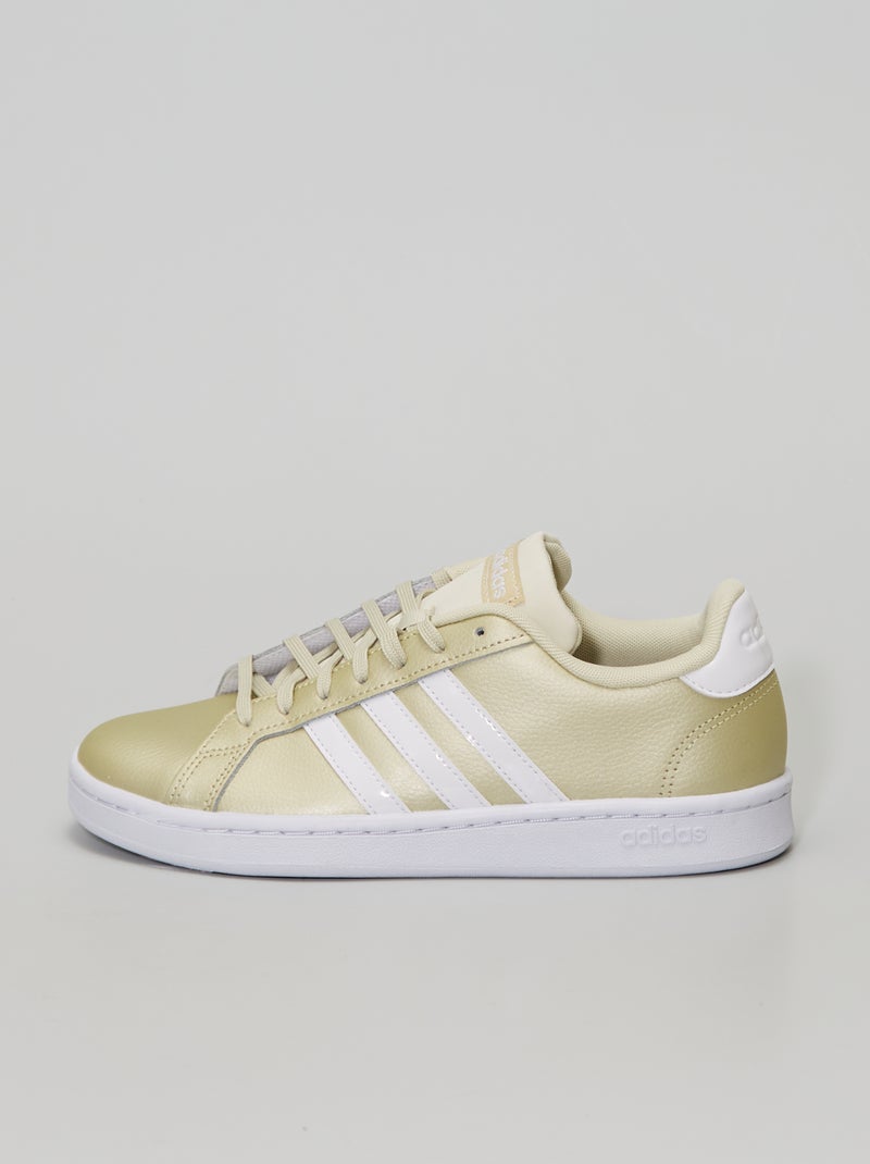 Baskets 'adidas' 'Grand Court' vert anis - Kiabi