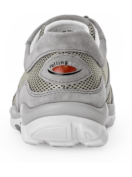 Baskets  ajourées en nubuck - Kiabi