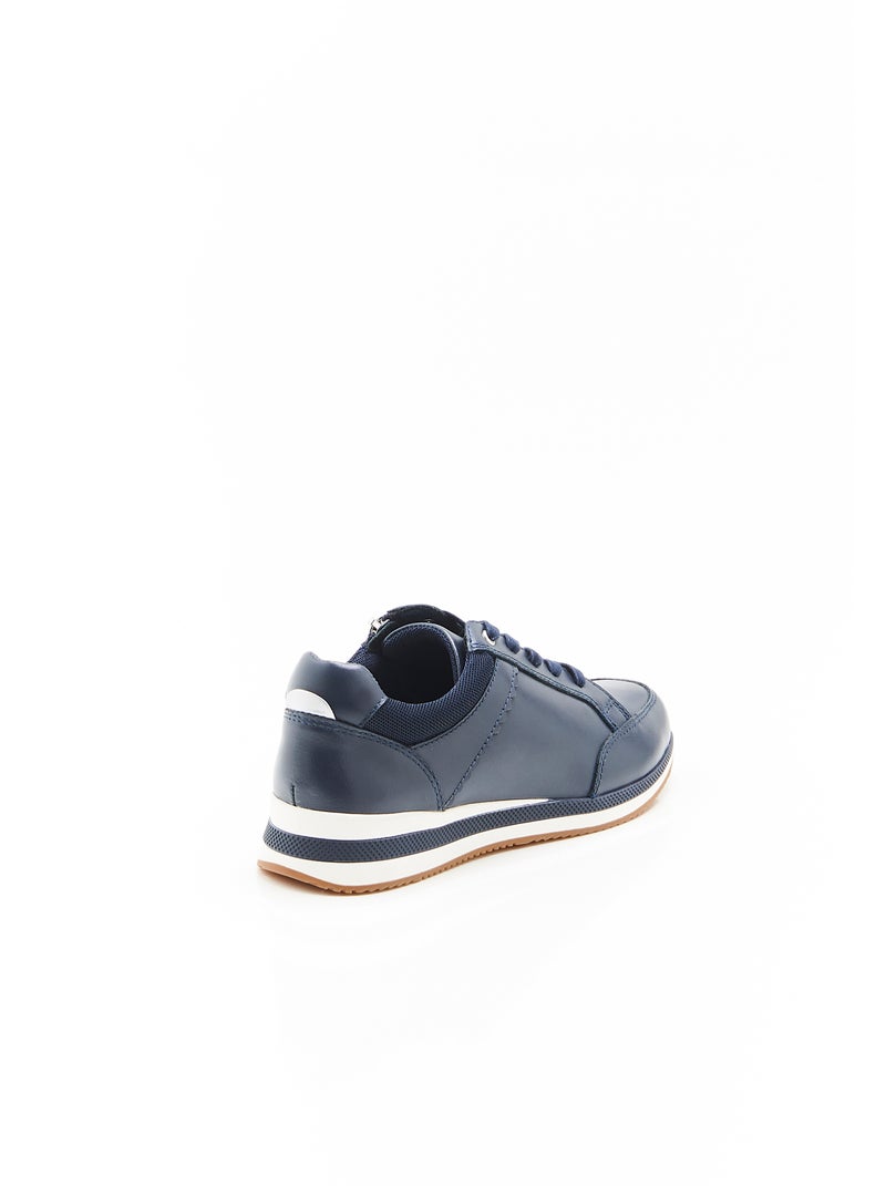 Baskets Amortyl finitions croquets - Damart Bleu - Kiabi