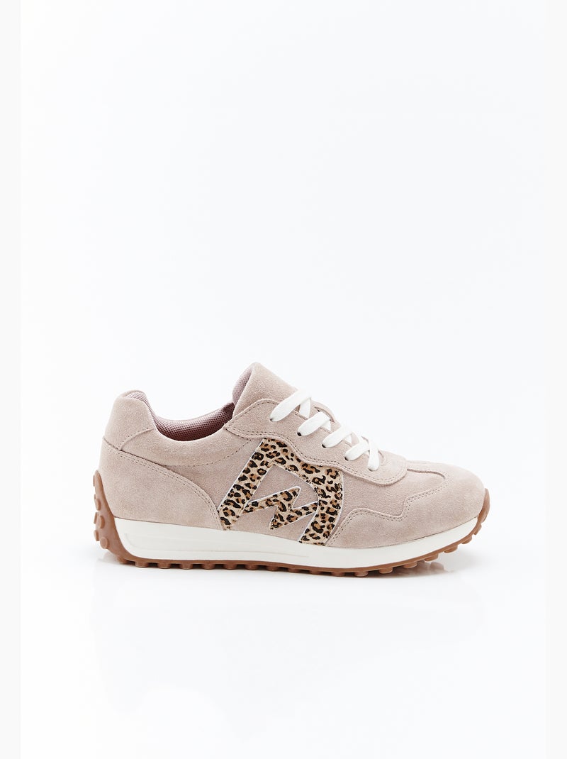 Baskets Amortyl semelle fantaisie - Damart Marron - Kiabi