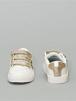 Baskets 'ananas' pailletées - Kiabi