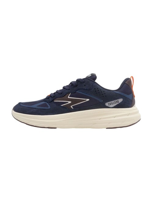 Baskets au look rétro running et semelle contrastante
 'Deeluxe' - Kiabi
