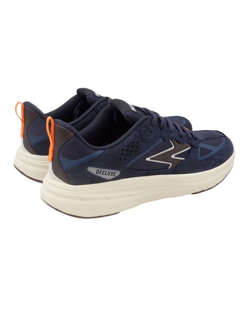 Baskets au look rétro running et semelle contrastante
 'Deeluxe' - Kiabi