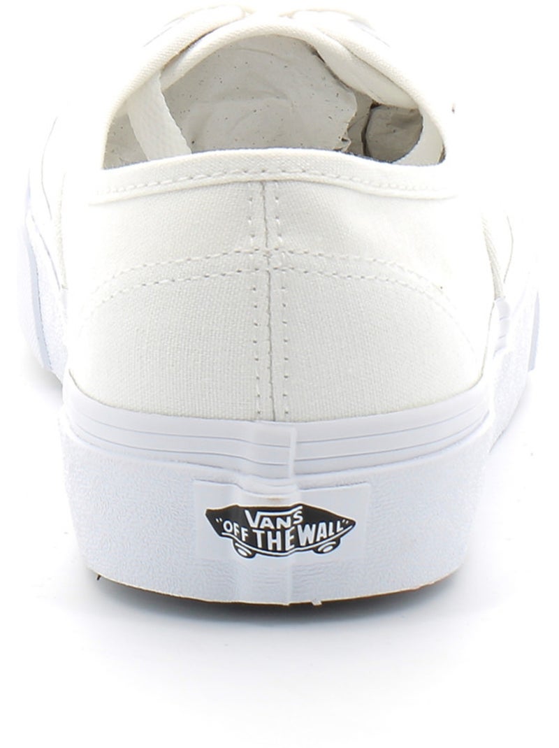 Baskets Authentic en textile Vans Blanc - Kiabi