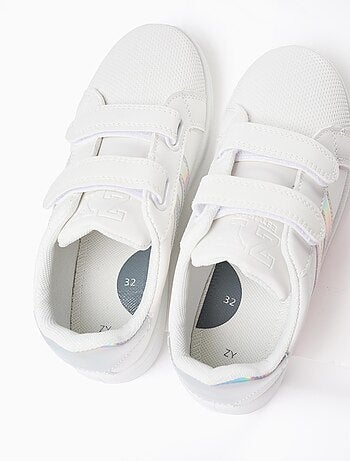 Baskets avec Détails Iridescentes