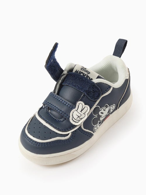 Baskets avec Fermeture à Scratch Mickey - Kiabi