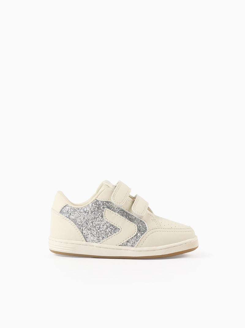 Baskets avec Glitter Gris - Kiabi