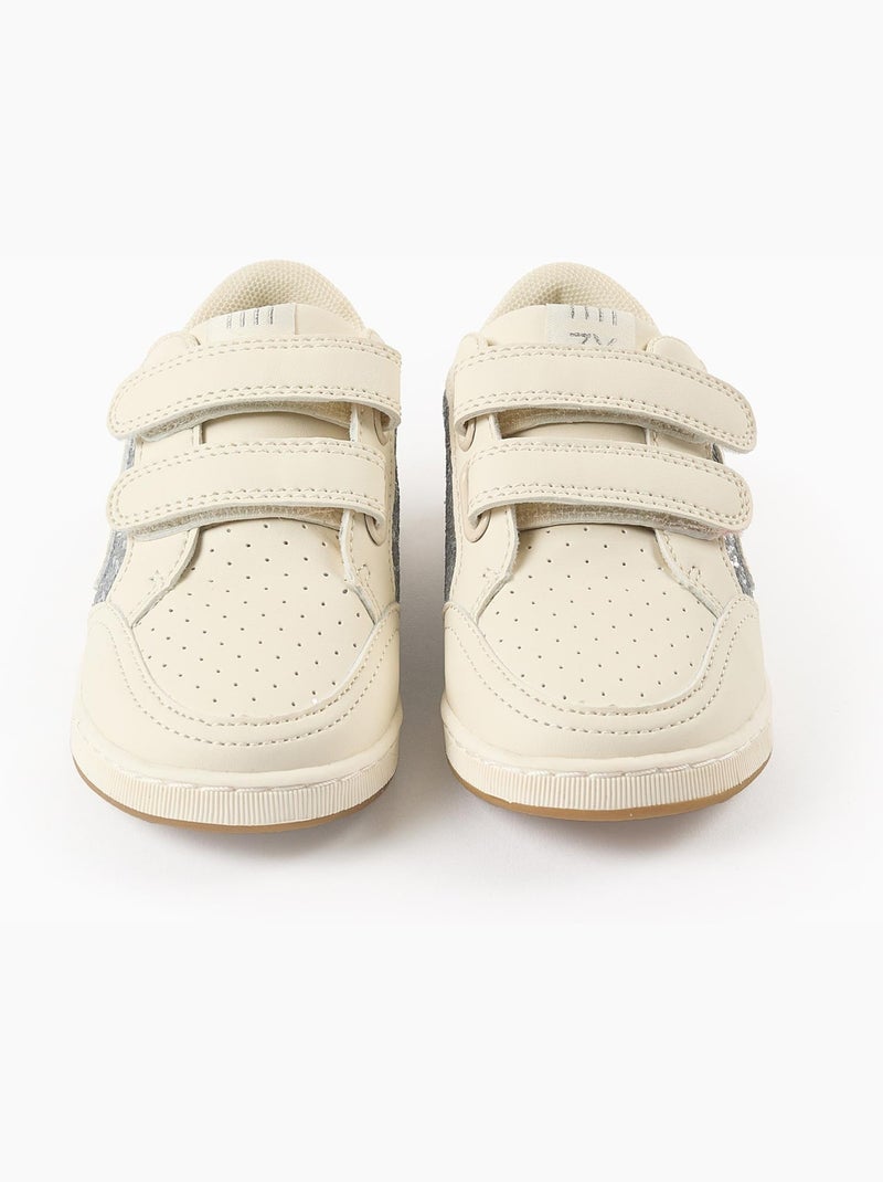 Baskets avec Glitter Gris - Kiabi