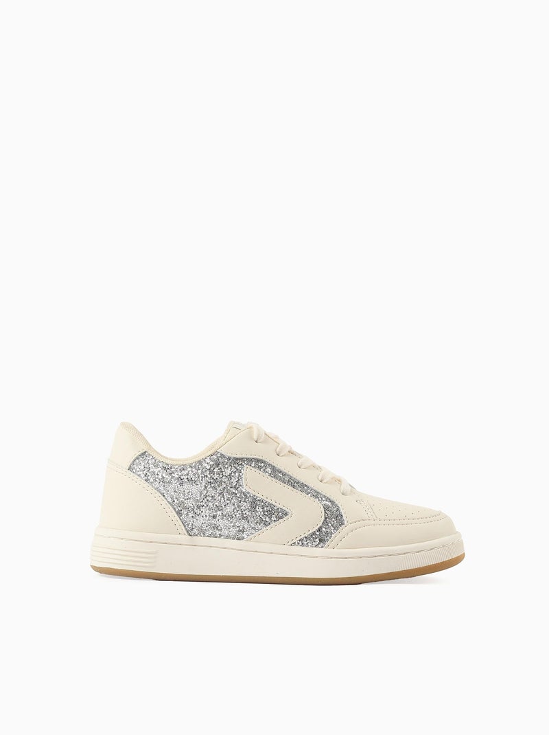 Baskets avec Glitter Gris - Kiabi