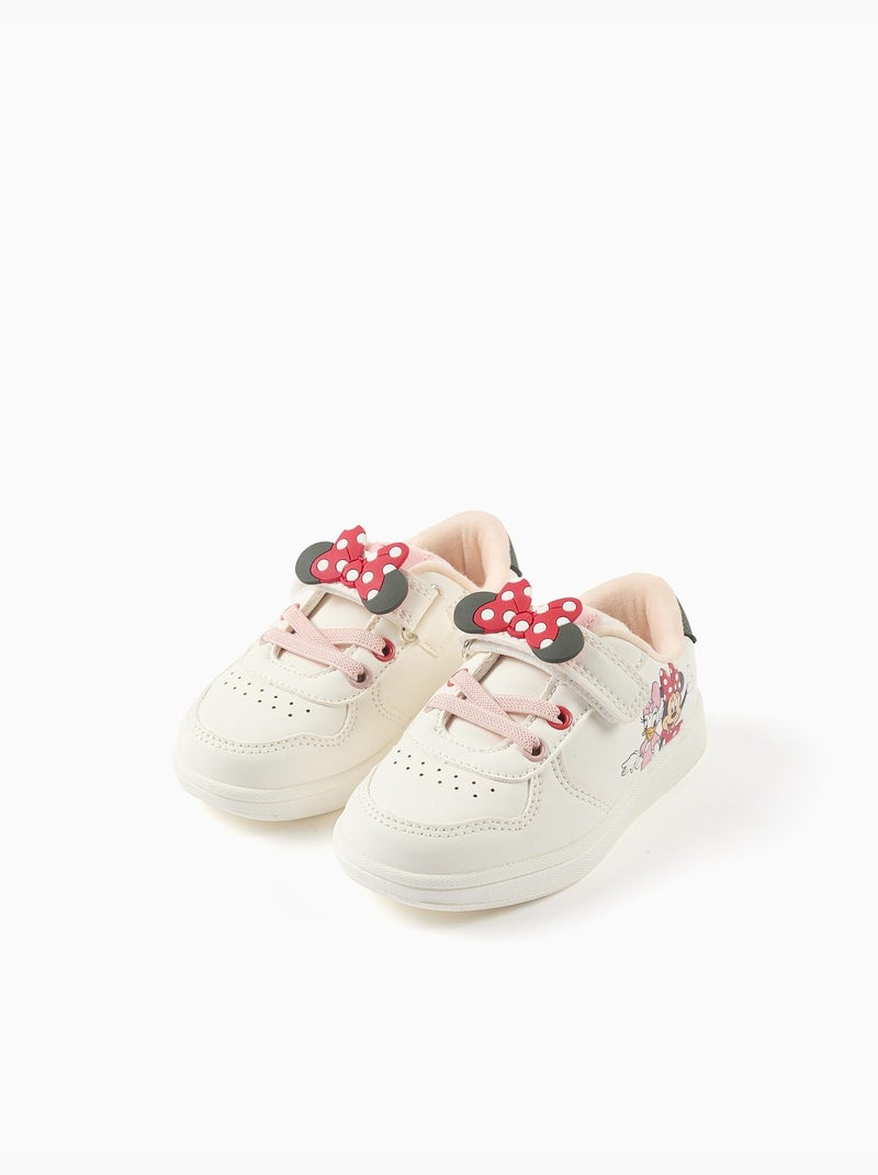 Baskets avec imprimé Minnie et Daisy Blanc - Kiabi
