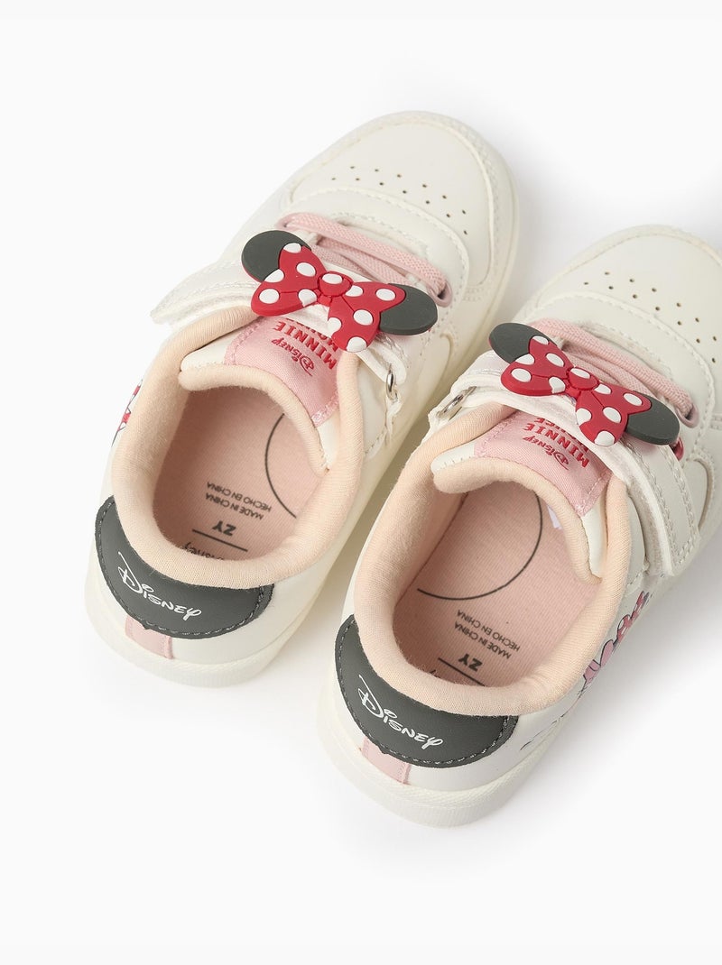 Baskets avec imprimé Minnie et Daisy Blanc - Kiabi