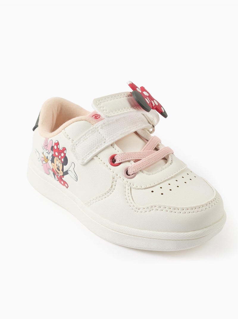 Baskets avec imprimé Minnie et Daisy Blanc - Kiabi