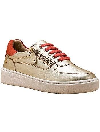 Baskets avec lacets et zip