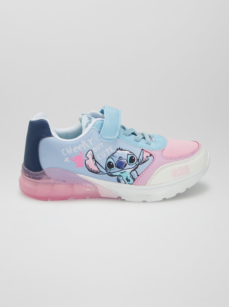 Baskets avec led lumineuse 'Stitch' multicolore - Kiabi