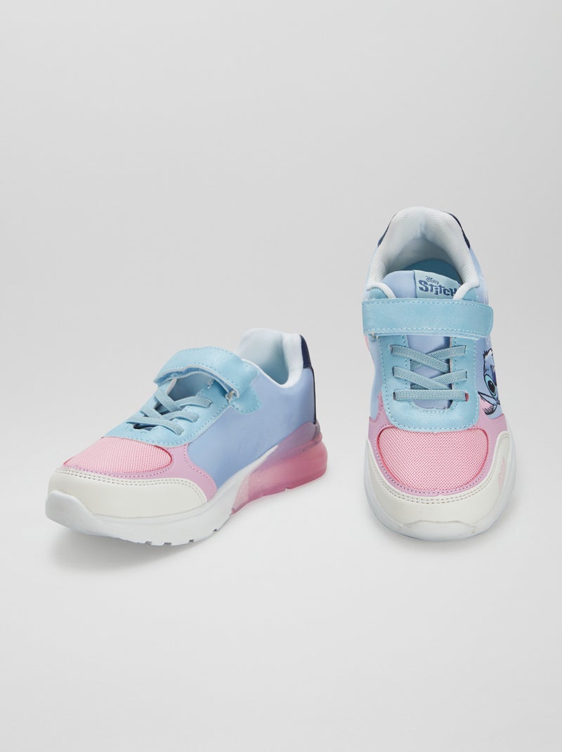 Baskets avec led lumineuse 'Stitch' multicolore - Kiabi