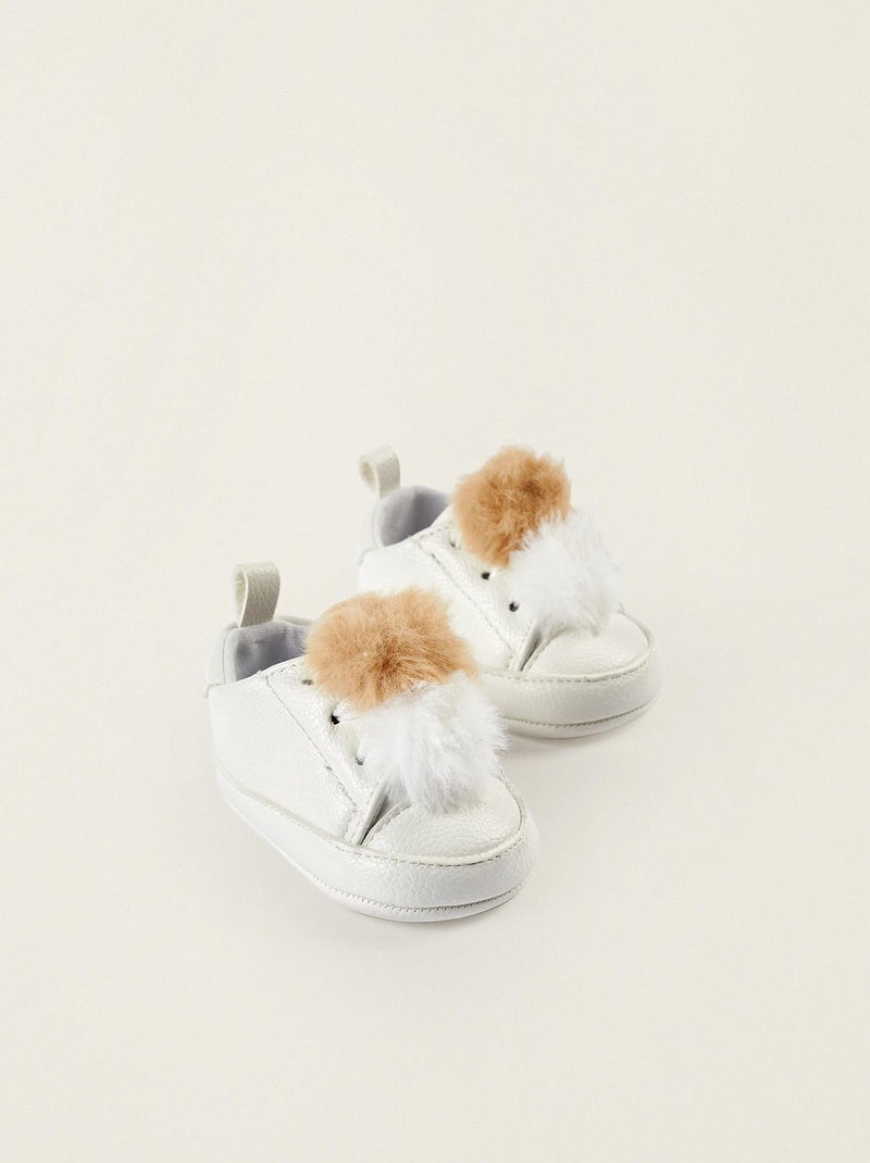 Sandales Bébé Fille été – En Maille Respirante, Antidérapantes – Taille 0-6 Mois, Style Baskets Mignonnes