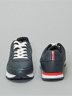 Baskets avec semelle bicolore - Kiabi