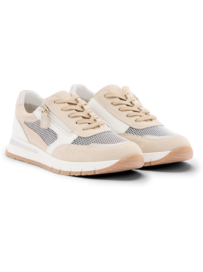 Baskets avec zip et lacets - PEDICONFORT Beige - Kiabi