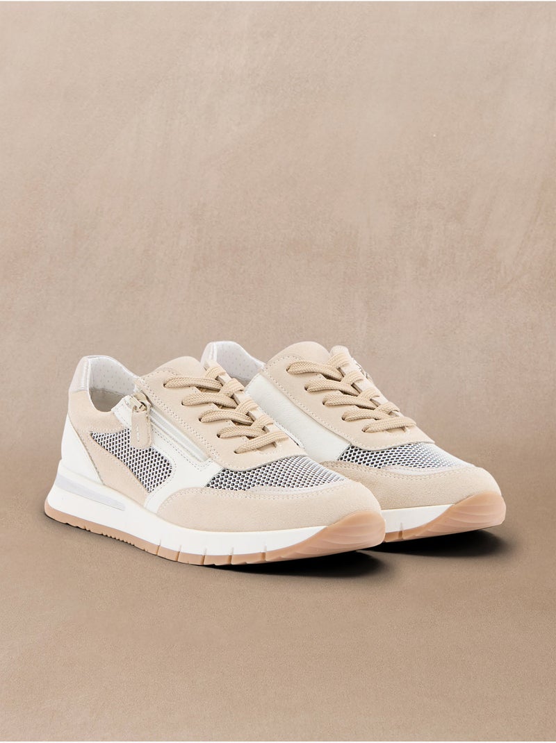 Baskets avec zip et lacets - PEDICONFORT Beige - Kiabi