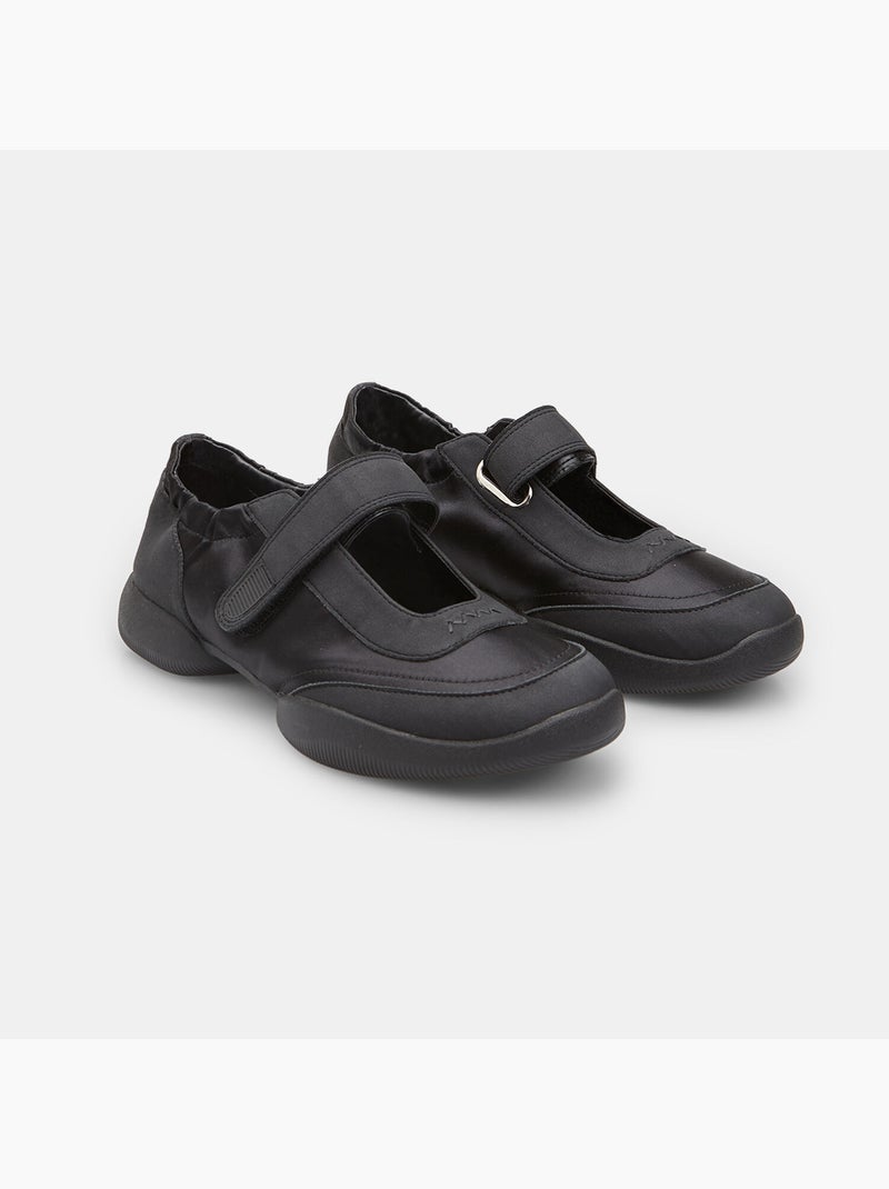 Baskets ballerines Mary Jane élastiques Bata Noir - Kiabi