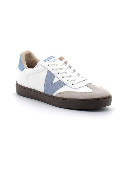 Baskets Basses à Lacets à Semelles Marron Pour Femme - Kiabi