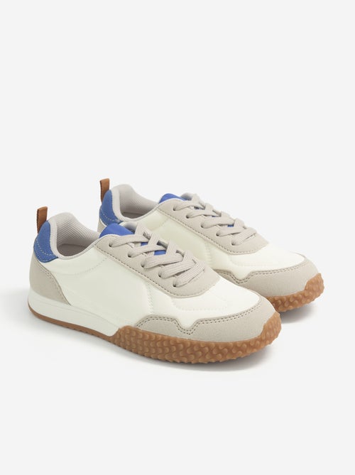Baskets basses à lacets - Kiabi Baskets basses à lacets - Kiabi
