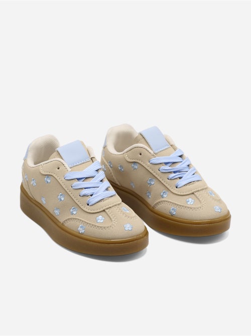 Baskets basses à lacets - Kiabi