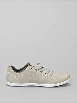 Baskets basses à lacets - Kiabi