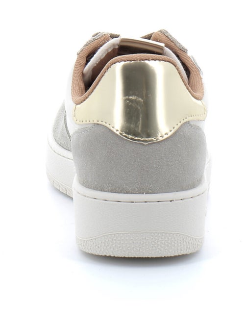 Baskets Basses à Lacets Pour Femme - Kiabi