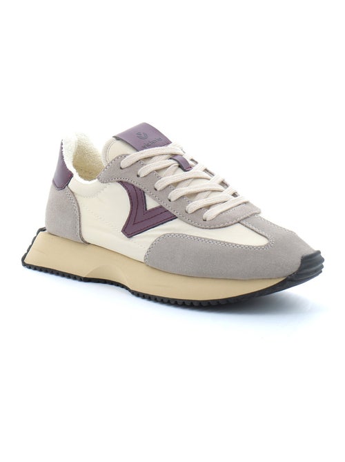 Baskets Basses à Lacets Rétro Pour Femmes Super Légères - Kiabi