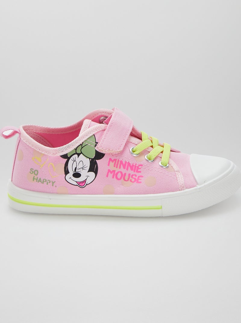 Baskets basses à scratch 'Minnie' 'Disney' ROSE - Kiabi