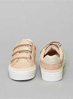 Baskets basses à scratch - Kiabi