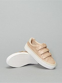 Baskets basses à scratch - Kiabi